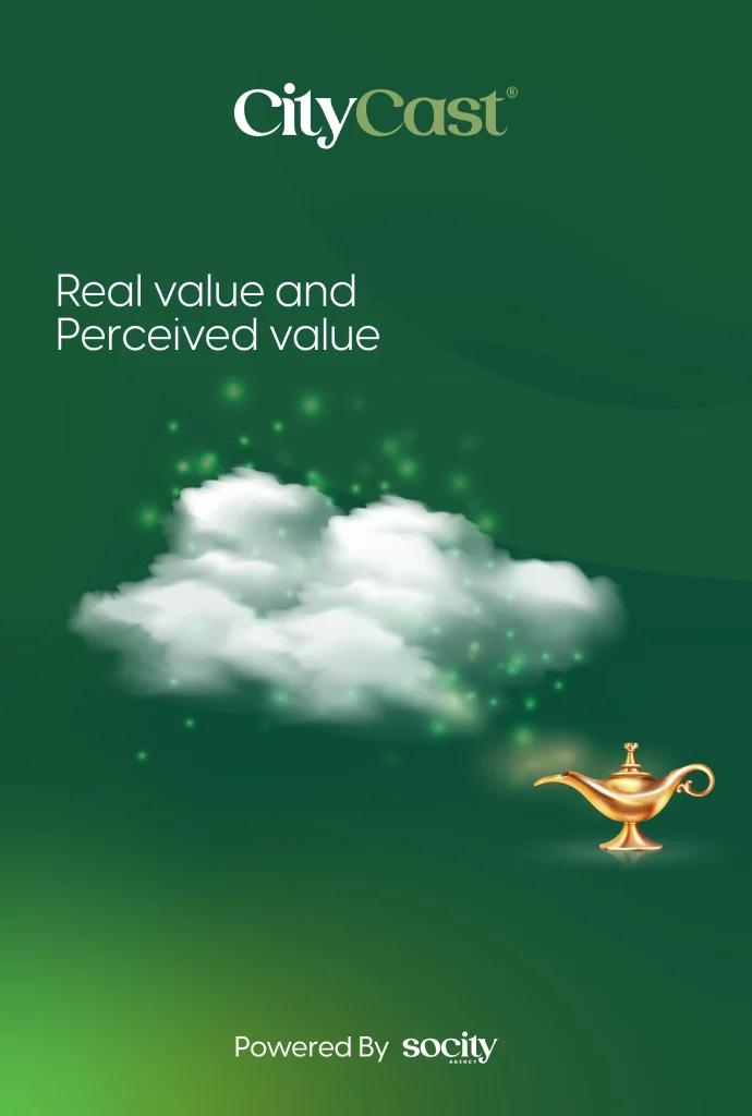 real value and perceived value