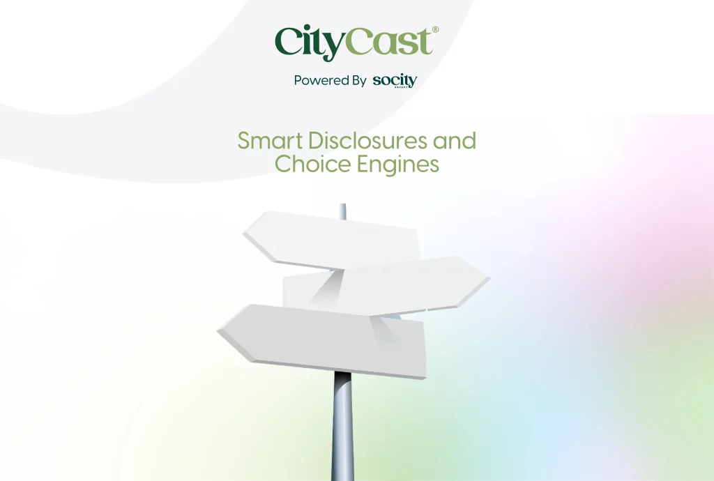 Smart Disclosures and Choice Engines